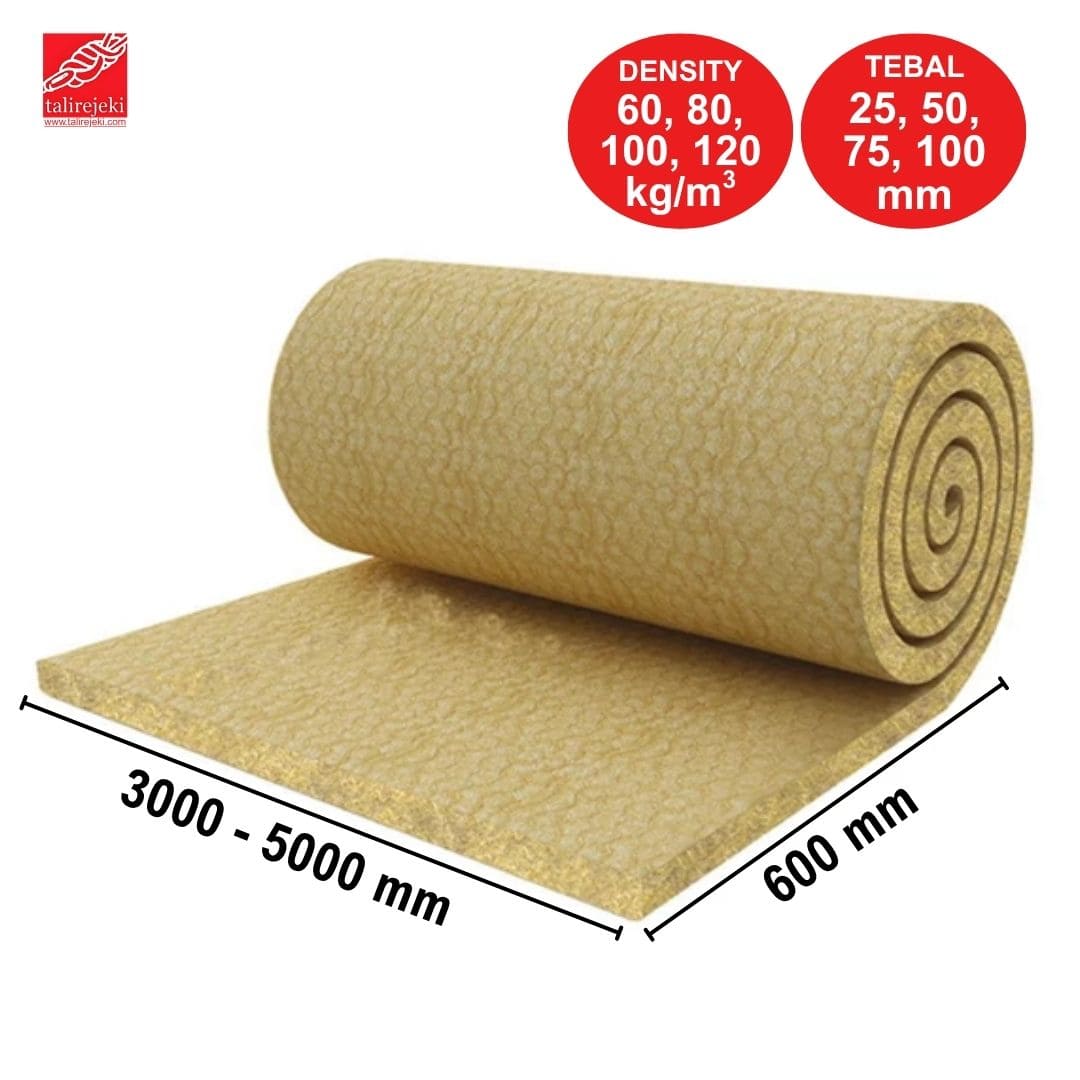 Rockwool Blanket Tipe 100 K / 100 mm