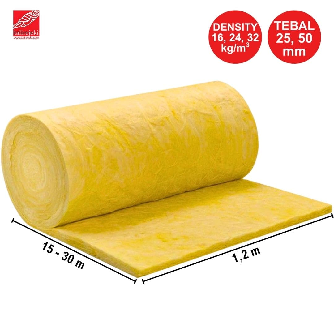 Glasswool Roll Tipe 32 K / 25 mm